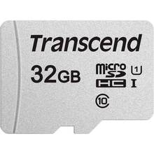 32 гб Карта памяти TRANSCEND microSDHC 300S 32GB UHS-I U1 (TS32GUSD300S)