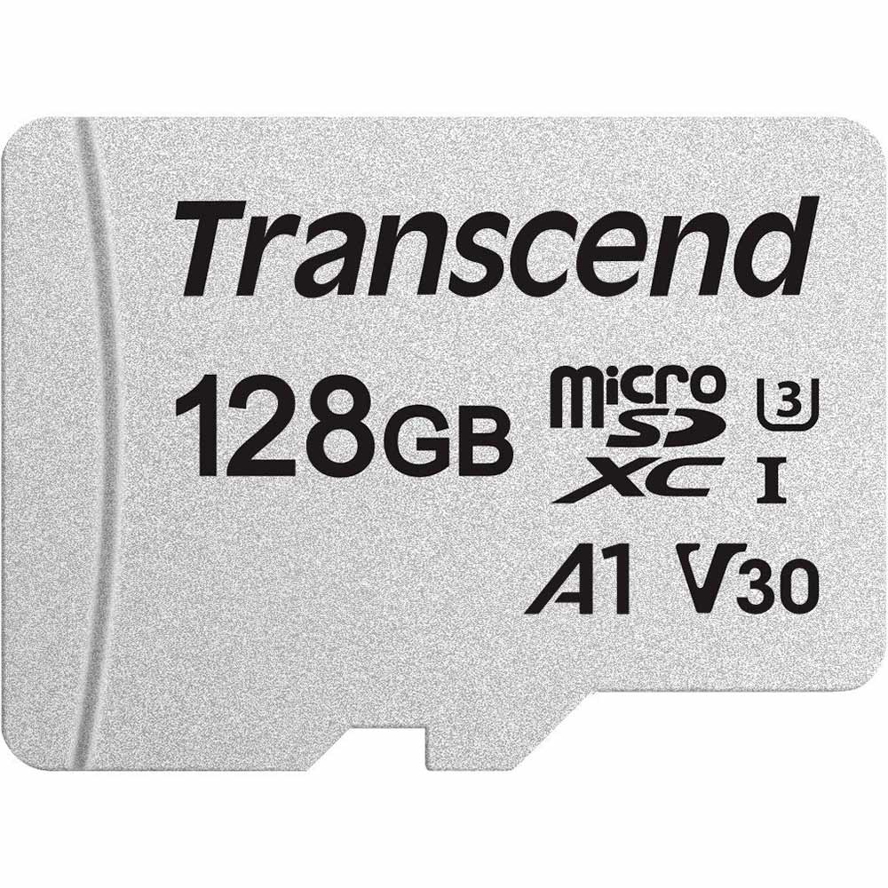 Карта пам'яті TRANSCEND microSDXC 300S 128GB UHS-I U3 (TS128GUSD300S)