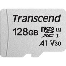 Карта памяти TRANSCEND microSDXC 300S 128GB UHS-I U3 (TS128GUSD300S)