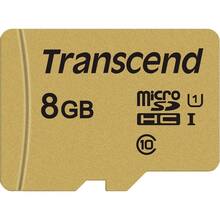 Карта пам'яті TRANSCEND microSDHC 500S 8GB UHS-I UI (TS8GUSD500S)