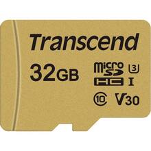 Карта пам'яті TRANSCEND microSDHC 500S 32GB UHS-I U3 (TS32GUSD500S)