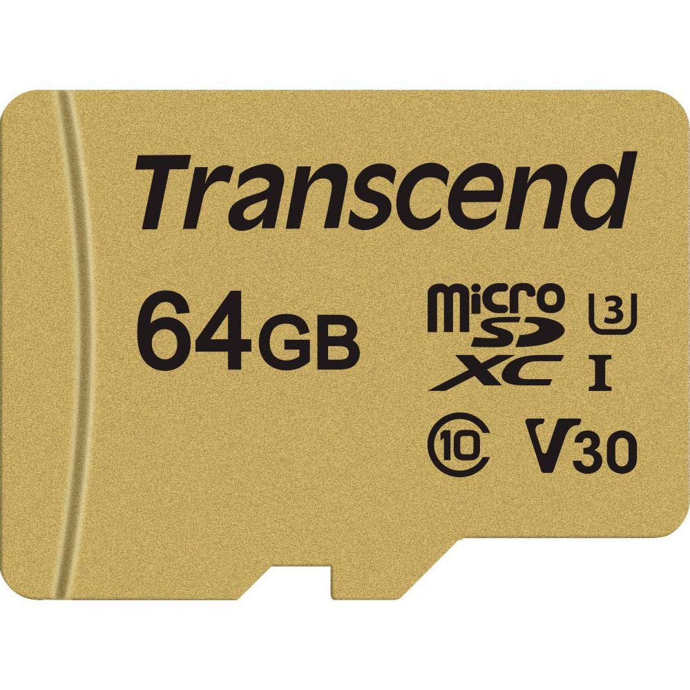 

Карта памяти TRANSCEND microSDXC 500S 64GB UHS-I U3 (TS64GUSD500S), microSDXC 500S 64GB UHS-I U3 + ad