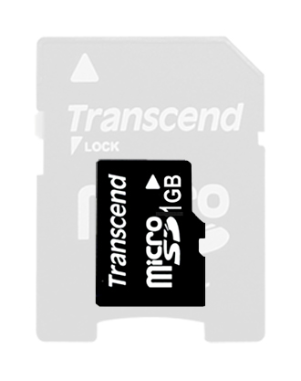 Карта Карта пам'яті micro-SD (TransFlash) TRANSCEND 1GB (TS1GUSD)