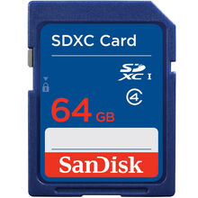 Карта памяти SANDISK SDXC 64GB Class 4 (SDSDB-064G-B35)