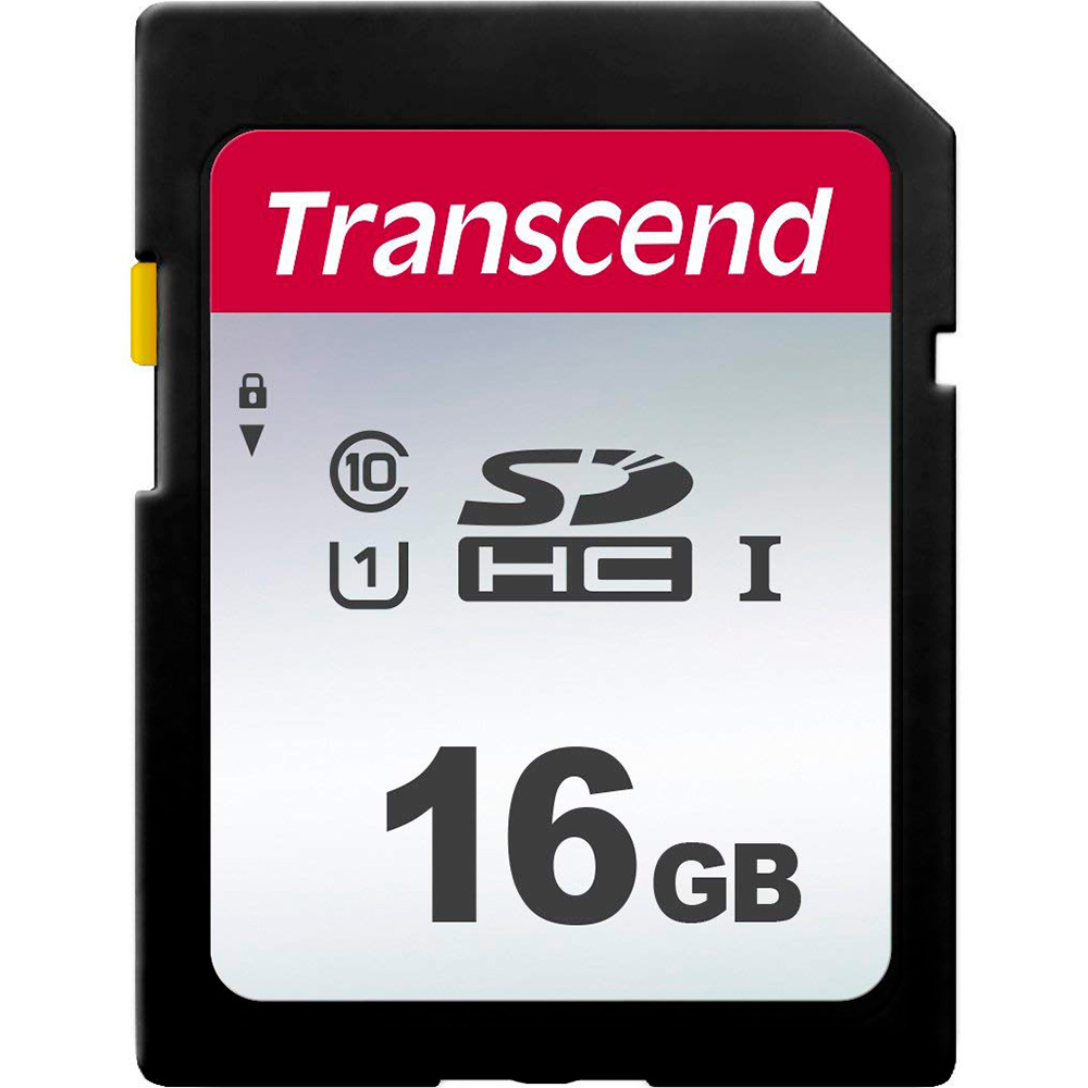 Карта памяти TRANSCEND SDHC 300S 16GB UHS-I U3 (TS16GSDC300S)