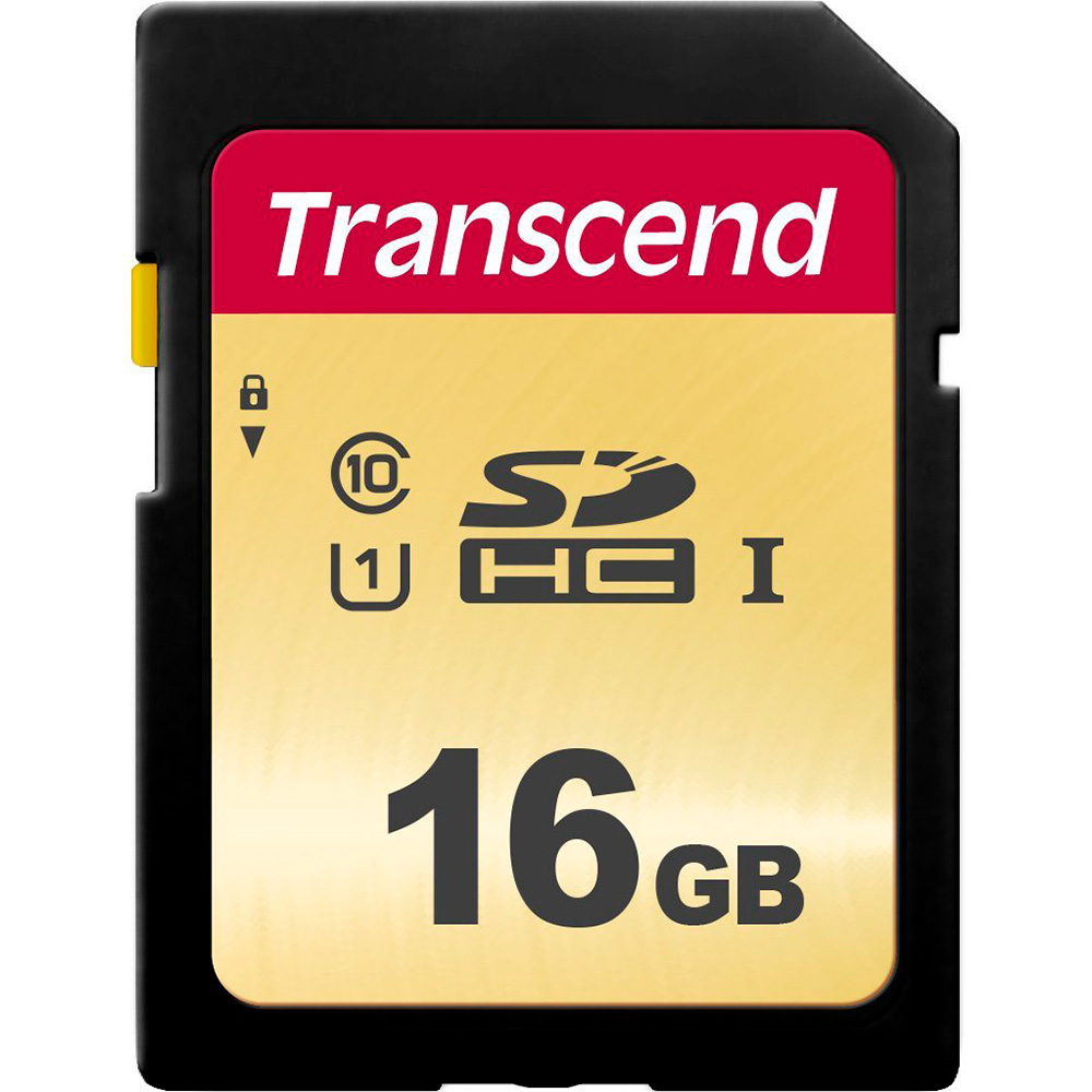 

Карта памяти TRANSCEND SDHC 500S 16GB UHS-I U3 (TS16GSDC500S), SDHC 500S 16GB UHS-I U1