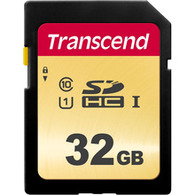 32 гб Карта памяти TRANSCEND SDHC 500S 32GB UHS-I U3 (TS32GSDC500S)