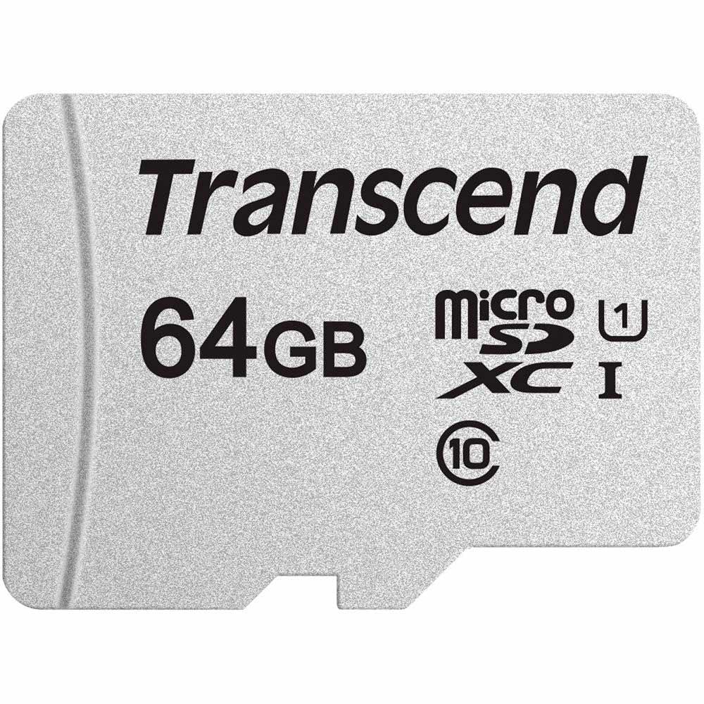 Карта пам'яті TRANSCEND microSDXC 64GB 300S UHS-I (U1) (TS64GUSD300S-A) Тип карти micro-SDXC