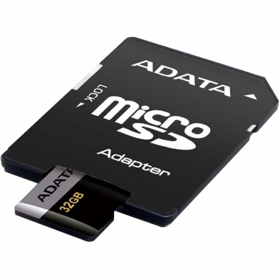 Карта пам'яті ADATA microSDHC 32GB C10 UHS-I U3 (AUSDH32GUI3CL10-RA1) Тип карти micro-SDНС