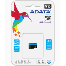 Карта пам'яті ADATA microSDXC 64GB C10 UHS-I (AUSDX64GUICL10-R)