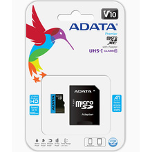 Карта пам'яті ADATA microSDXC 64GB C10 UHS-I (AUSDX64GUICL10-RA1)