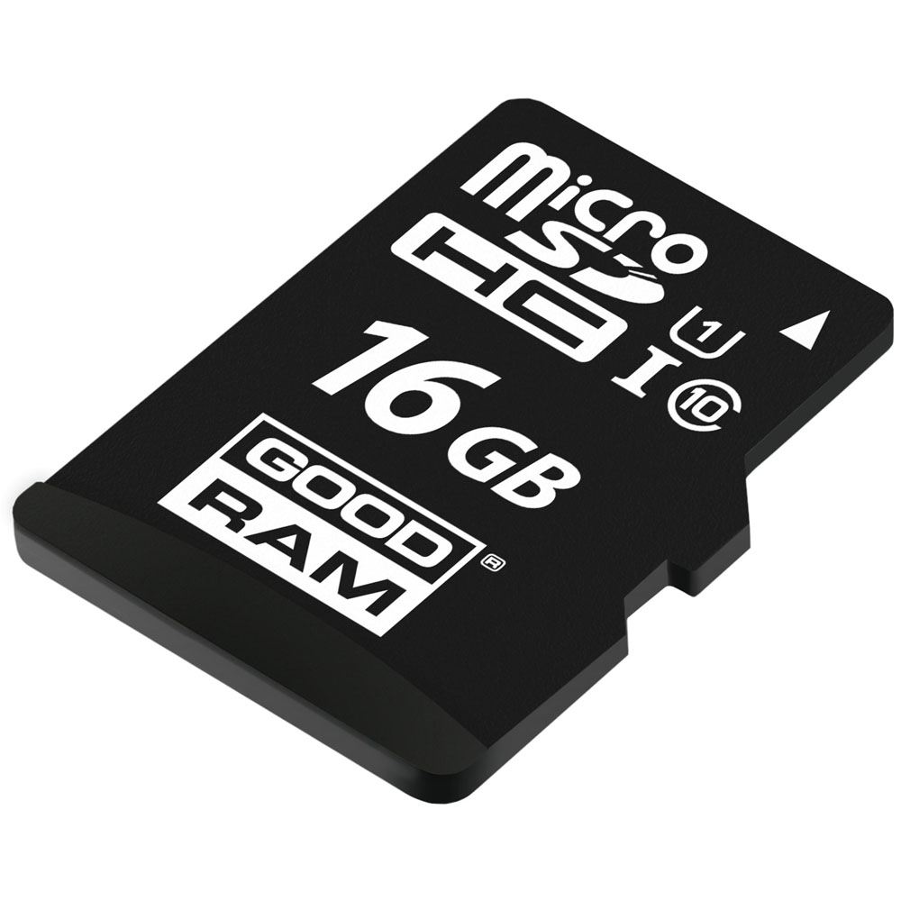 Карта пам'яті GOODRAM microSDHC 16GB Class 10 UHS I + ad (M1AA-0160R12) Клас 10