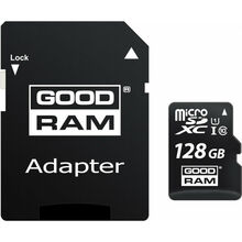 Карта памяти GOODRAM microSDXC 128GB Class 10 UHS I+ adapter (M1AA-1280R12)