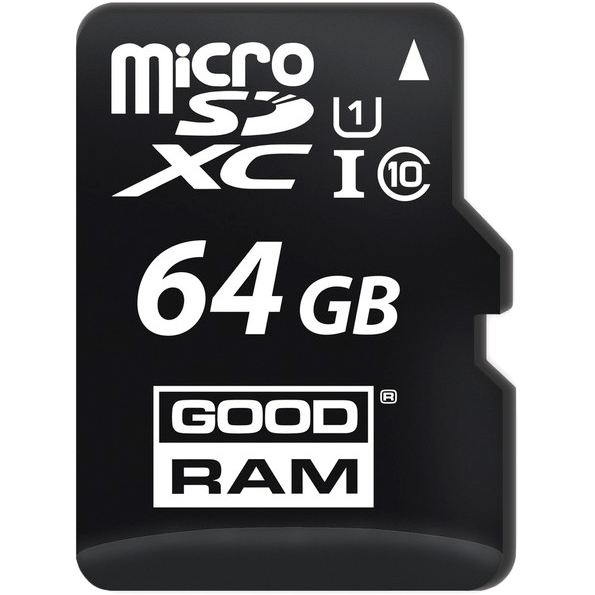 Карта пам'яті GOODRAM microSDXC 64GB Class 10 UHS I (M1AA-0640R12)