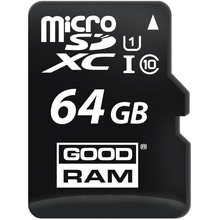 Карта памяти GOODRAM microSDXC 64GB Class 10 UHS I (M1AA-0640R12)