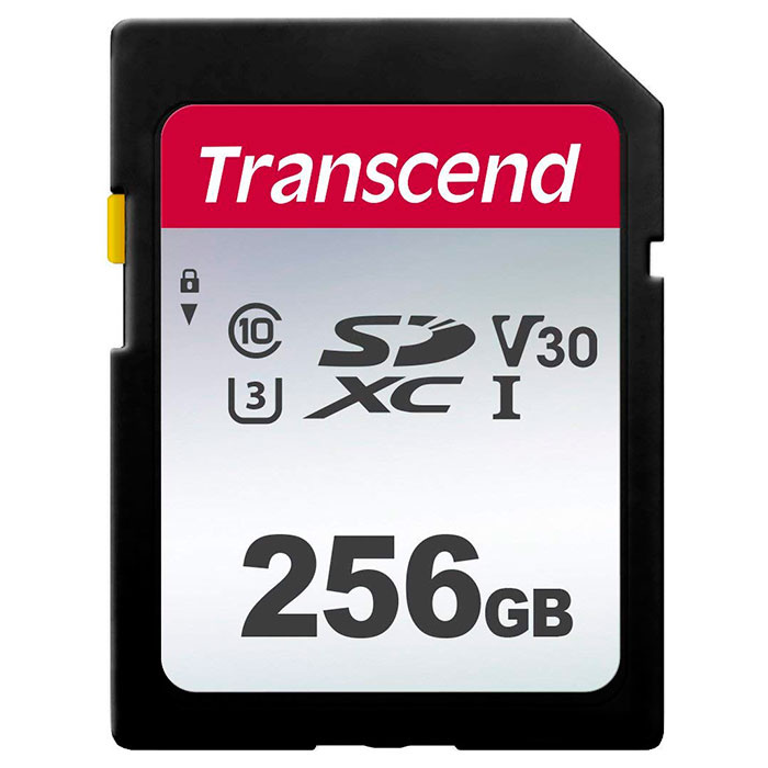 Карта пам'яті TRANSCEND SDXC 256GB 300S UHS-I U3 (TS256GSDC300S)