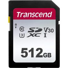 Карта пам'яті TRANSCEND SDHC 300S 512GB UHS-I U3 (TS512GSDC300S)