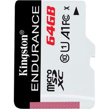 Карта памяти Kingston microSDXC 64GB Class 10 UHS-I U1 A1 Endurance (SDCE/64GB)