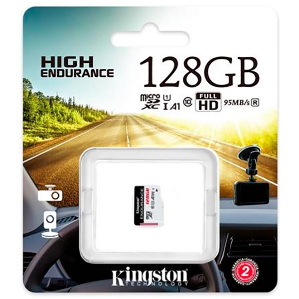 Карта пам'яті Kingston micro-SDXC 128GB Class 10 UHS-I Endurance (SDCE/128GB) Тип карти micro-SDXC