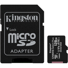 Карта памяти KINGSTON microSDXC 128Gb Canvas Select+ A1 UHS-I (U1) (SDCS2/128GB)