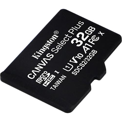 Карта памяти KINGSTON microSDHC 32Gb Canvas Select+ A1 (R100/W10) (SDCS2/32GBSP) Тип карты micro-SDНС