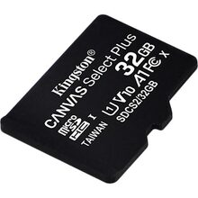 Карта пам'яті KINGSTON microSDHC 32Gb Canvas Select+ A1 (R100/W10) (SDCS2/32GBSP)