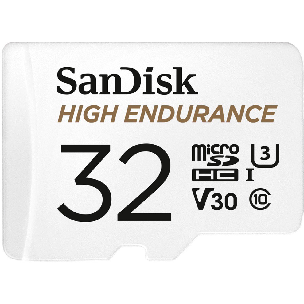 Карта пам'яті SANDISK microSDHC 32GB High Endurance C10 UHS-I U3 (SDSQQNR-032G-GN6IA) Тип карти micro-SDНС