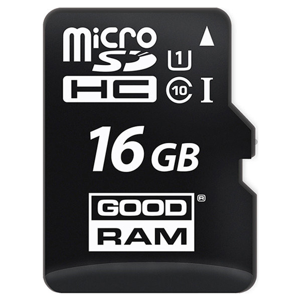 Карта пам'яті GOODRAM microSDHC 16GB Class 10 + USB-cardreader/SD-adapter (M1A4-0160R12) Тип карти micro-SDНС