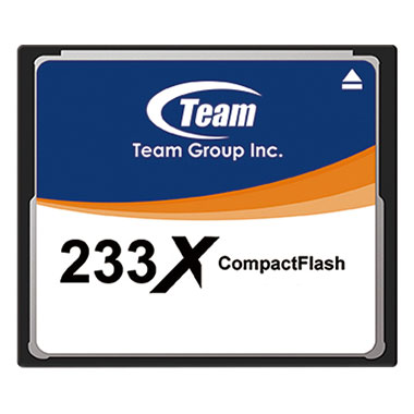 Карта пам'яті TEAM CompactFlash 16GB 233x (TCF16G23301)