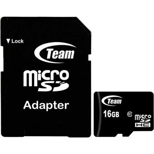 

Карта памяти TEAM Micro SDHC 16GB Class 10 (TUSDH16GCL1003), Micro SDHC 16GB Class 10 (TUSDH16GCL1003)