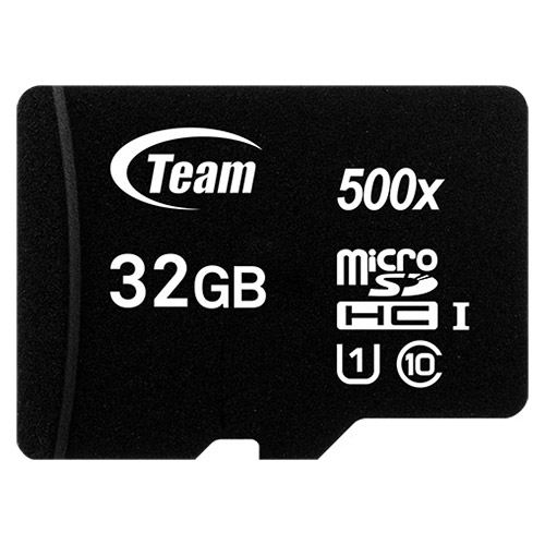 Карта пам'яті TEAM Micro SDHC/SDXC 32GB UHS-I (TUSDH32GCL10U03) Тип карти micro-SDНС