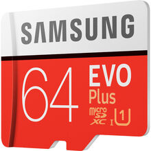 Карта памяти SAMSUNG microSDXC 64GB EVO PLUS UHS-I U1 (MB-MC64HA/RU)