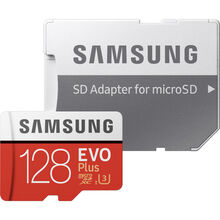 Карта пам'яті Samsung Plus EVO V2 microSDXC UHS-I 128GB сlass10 (MB-MC128HA/RU)