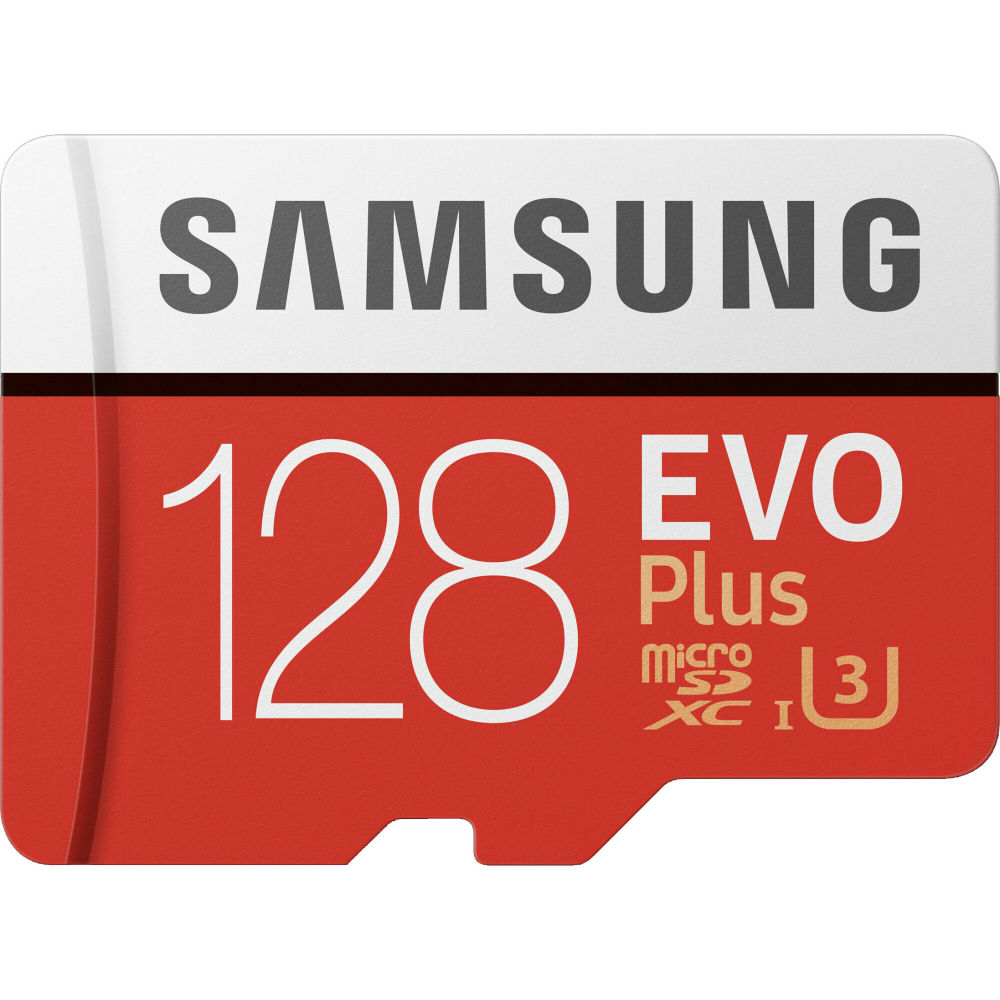 Карта памяти Samsung EVO Plus V2 microSDXC UHS-I 128GB сlass10 (MB-MC128HA/RU) Тип карты micro-SDXC