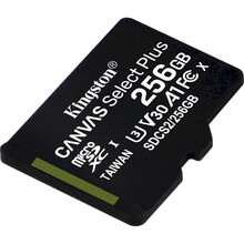 Карта памяти KINGSTON microSDXC 256GB Class 10 UHS-I (SDCS2/256GBSP)