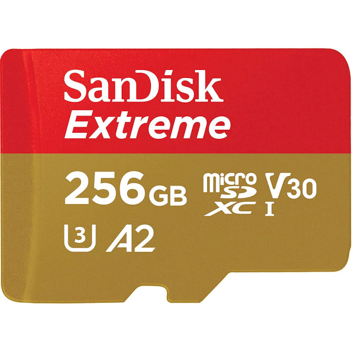 

Карта памяти SANDISK microSDXC 256GB Class 10 UHS-I U3 (SDSQXA1-256G-GN6MN), 256GB microSDXC C10 UHS-I U3 (SDSQXA1-256G-GN6MN)