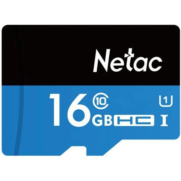 

Карта памяти NETAC micro-SDНС 16GB P500 Standard UHS-I (U1) (NT02P500STN-016G-S), P500 Standard 16GB (NT02P500STN-016G-S)