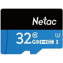 Карта памяти NETAC micro-SDНС 32GB P500 Standard UHS-I (U1) (NT02P500STN-032G-S)