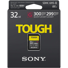 Карта памяти SONY 32 GB SDHC C10 UHS-II U3 V90 Tough (SF32TG)