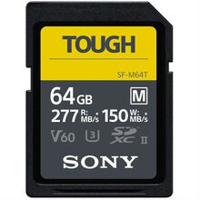 Карта пам'яті SONY 64 GB SDXC C10 UHS-II U3 V60 Tough (SFM64T.SYM)