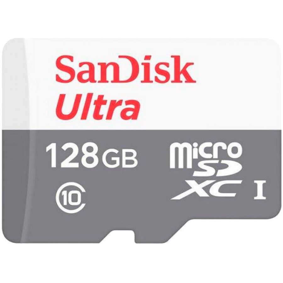 Карта пам'яті SANDISK microSDXC 128GB Ultra C10 (SDSQUNR-128G-GN6MN)