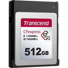 Карта памяти TRANSCEND CFExpress 820 Type B 512GB R1700/W1100MB/s (TS512GCFE820)