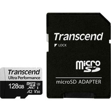 Флеш карта Карта пам'яті TRANSCEND 128GB microSDXC C10 (TS128GUSD340S)