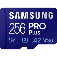 Карта пам'яті SAMSUNG microSDXC 256GB PRO PLUS A2 V30 (MB-MD256KA / RU)