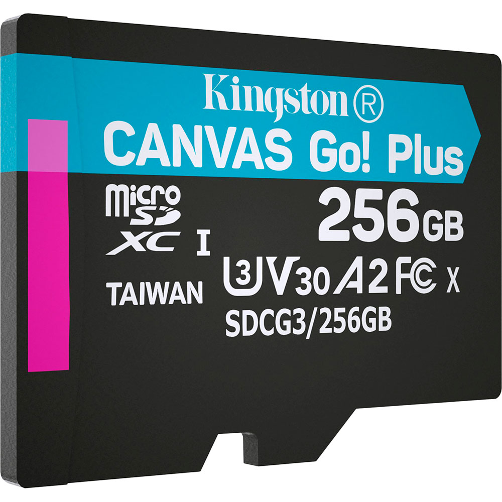 Kingston SDCG3/256GBSP  Kingston Technology Canvas Go! Plus 256