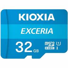 32 гб Карта памяти KIOXIA Exceria microSDHC 32Gb Class 10 UHS I (LMEX1L032GG2)
