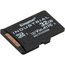 Карта пам'яті KINGSTON microSDHC 32GB Industrial pSLC C10 A1