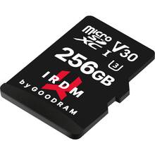 Карта памяти GOODRAM microSDXC 256GB IRDM UHS-I U3 V30 + Адаптер (IR-M3AA-2560R12)