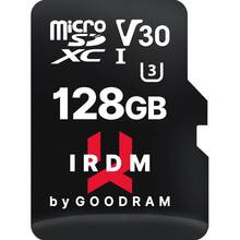 Карта пам'яті GOODRAM microSDXC 128GB IRDM UHS-I U3 V30 + Адаптер (IR-M3AA-1280R12)