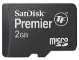 Карта пам'яті SANDISK microSD 2Gb (TransFlash) Premier